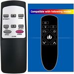 GENGQIANSI Replacement for Twin Star ClassicFlame Electric Fireplace Heater Remote Control 26II342FGT 26II342FGT-S 26II342FGT-A001 26II342FGT-A011 26II342FGT-A000