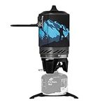 Fire-Maple "Fixed Star X2" Backpacking and Camping Stove System | Outdoor Propane Camp Cooking Gear | Portable Pot/Jet Burner Set | Ideal for Hiking, Trekking, Fishing, Hunting Trips and Emergency Use (Black)