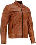 Leatherick Men’s Leather Jacket - D