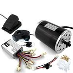 36V48V 1000W Unitemotor MY1020 Motor with Throttle and Controller High Power Electric Scooter Chain Drive Engine DIY Gocart Kit (36V Pedal kit)