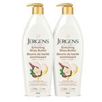 Jergens Moisturizer | Enriching Shea Butter Body Lotion for Dry Skin | Dermatologist Tested and Cruelty Free, Pack of 2