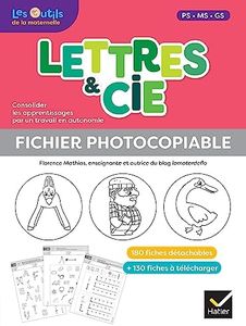 Lettres et Cie - Français PS-MS-GS-CP - Ed. 2023 - Fiches photocopiables