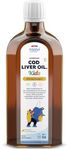 Osavi Norwegian Cod Liver Oil Kids, 500mg Omega 3 (Lemon) - 250 ml.