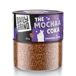 DAILYGRIND The Mokaa Coka Chocolate Coffee - 50g Jar | 100% Arabica | Rich & Velvety | Freeze-Dried Instant Coffee with Natural Chocolate Flavor | Makes 25 Cups