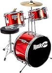 RockJam Kids Drum Kit with Kick Dru