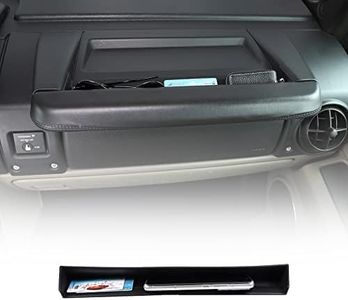 Qiosreui Passenger Storage Tray Organizer, ABS Co-Pilot Grab Bar Storage Tray Organizer Box Fit for 2003-2007 Hummer H2, Portable Auto car Organizer Accessories, 1PC