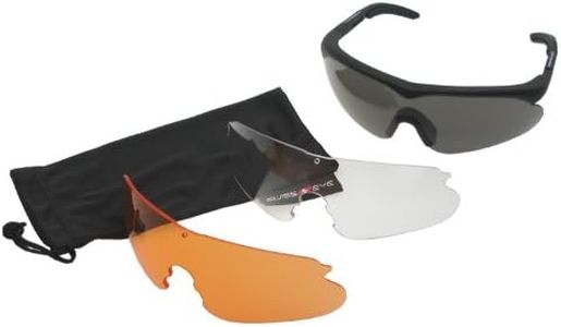 Swiss Eye Raptor glasses, frame -rubber black-, 3 lenses, antifog/antiscratch coating [10161]