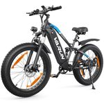 VARUN Electric Bike 26 inch, 4.0 Fat Tire E-Mountainbike with 48V16Ah battery, 80NM 250W Motor, 4 Riding Modes, Aluminium E-fatbike, Range 100-120KM