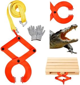 Wowangce Truck Pallet Puller Clamp Kit 2t/4409lbs Pallet Puller Clamp Truck Pallet Pulling Scissor Grabber Hook and 2" x 13.1ft Tow Strap Nylon Webbing with Gloves for Pulling Pallets Wood Heavy Thing