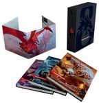 Dungeons & Dragons Core Rulebooks Gift Set (Special Foil Covers Edition with Slipcase, Player's Handbook, Dungeon Master's Guide, Monster Manual, DM Screen)