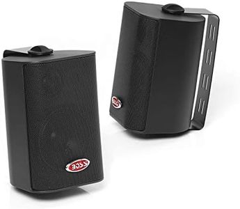 BOSS Audio Systems MR4.3B 200 Watt Per Pair, 4 Inch, Full Range, 3 Way Weatherproof Marine Speakers Sold in Pairs