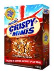 Weetabix Crispy Minis Chocolate Chip Breakfast Wholegrain Cereal Pack of 2 x 600g