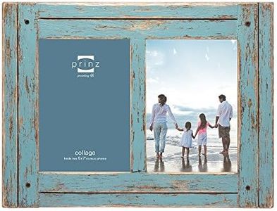 PRINZ 2 Opening Homestead Legno Antico Collage Frame, 12,7 x 17,8 cm Blu