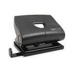 Rapesco PF8700B1 Germ-Savvy Antibacterial, 2-Hole Punch, 22 Sheet Capacity, Black