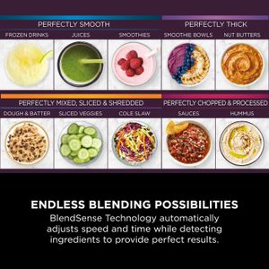 Ninja 3-in-1 Power Blender – Black Multi-Function Kitchen Appliance