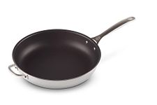 Le Creuset 3-Ply Plus Stainless Steel 32cm Deep Frying Pan, 96600232000000