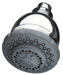 Culligan WSH-C125 Wall-Mounted Filtered Showerhead with Massage, Chrome, 10,000 Gallon