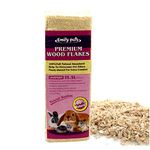 Jainsons Pet Products Natural Wood Flakes Premium Shaving Bedding for Birds, Hamster, Mice, Gerbil, Rabbit and Guinea Pig (Lavender, 1 KG, 15.5 L) DUST Free