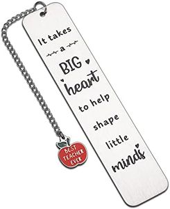 Omnitotimuse Appreciation Gifts Bulk Bookmark Retirement Christmas Stocking Stuffers Thank You Gifts Omnitotimuse Gifts Women Men Back to School End of Year Birthday Present from Student Silver