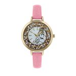 Disney Princess Womens Analogue Classic Quartz Watch with Leather Strap PN5044