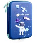 Okean 3D Astronaut Blue Pencil Box Space Pencil Case For Kids, Kids, Pencil Case For Boys, Return Gifts For Kids-Space & Astronaut Theme - Ethylene Vinyl Acetate (EVA)