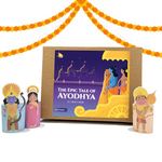 The Curious Bees - The Epic Tales of Ayodhya | 7 Activities Included | Activity Boxes for Kids, Craft Kit for Kids, Educational Kit, Fun & Learning Activity Kit | Gift Hampers for Kids, Multicolor