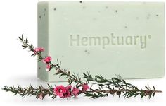 Hemptuary Cleansing Face And Body Soap Bar. Gentle Exfoliating Soap Bar. Organic Hemp Seed Oil. Natural Ingredients. Lemongrass Bath Soap. Women, Men's Soap. Vegan Soap