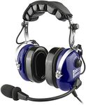 Pilot Aviation Headset for General Aircraft (Blue)