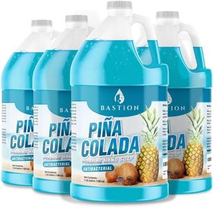 Bastion Foaming Antibacterial Hand Soap: Pina Colada Scented Refill 4 GallonS (512 oz) Bulk Hand Wash