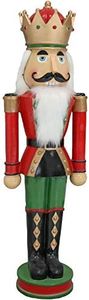 Sunnydaze Matthias The Nutcracker Prince - Polyresin Christmas Decor for Indoor or Outdoor Use - 37"