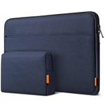 Inateck 14 Inch Laptop Case Sleeve Compatible with 15 inch MacBook Air M2/M3, 14 inch Chromebook Notebook, Matebook D14, 14.4 Surface Laptop Studio - Blue