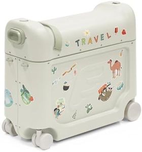 Stokke JetKids BedBox - Ride-On Suitcase for Kids 2-7 Yrs Old, Sea Green
