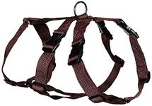 SNUNGPHIR Dog, Petslike Double H Harness Brown (Size Large), Brown, Large, 250 G