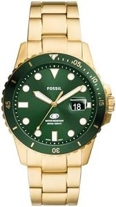 Fossil Fossil Blue Dive Gold Analog Watch FS6030