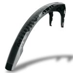 SKS GERMANY MUDROCKER REAR rear mudguard for mountain bikes (bicycle accessories made of impact-resistant high-performance plastic, easy attachment, effective splash protection),Black,27.5" - 29"