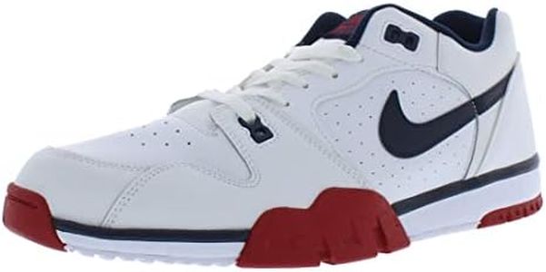 Nike Cross Trainer Low Herren Trainers CQ9182 Sneakers Schuhe (UK 7 US 8 EU 41, White Obsidian Gym red 101)
