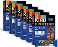 KIND Protein Bars Dark Chocolate Nut, Gluten Free, 12g Protein, 1.76 Oz, Double Dark Chocolate Nut, 30 Count