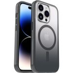 OtterBox Clear Case Series with MagSafe for iPhone 14 Pro, Shockproof, Drop Proof, Ultra-Slim, Protective Case, 2x Tested to Military Standard, Obsidian