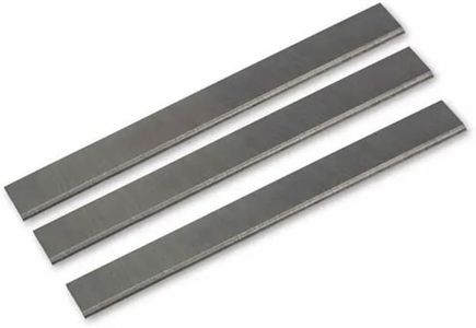 FOXBC 6-1/8-Inch x 11/16-Inch x 1/8-Inch Jointer Planer Knives for Craftsman, JET, Ridgid, Delta 6" Jointer Planer - Set of 3