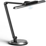 Honeywell Desk Lamp for Home Office, H9 Sunturalux™ Eye-Caring LED Desk Light, 1000LM Dimmable Desk Lamp with Timer and Auto-sensing, Adjustable Desk Reading Light or Study, Cumputer, Architect