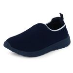 DOCTOR EXTRA SOFT Lightweight Memory Foam Women's Shoes | Walking, Gym, Training, Running, Casual, Sports, Athletics| Stylish, Slip-On, Loafers, Lace-Up, Sneaker For Ladies & Girls D-1004, Navy