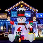 Ceuku 7Ft Christmas Inflatables Out