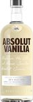 Absolut Vanilia Flavoured Swedish Vodka, 1L