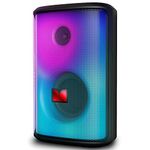 Monster Sparkle Bluetooth Speaker 80W, Portable Speaker with Powerful Sound and Heavy Bass, Full-Screen Colorful Lights, 24H Playtime, AUX, USB Playback, Waterproof Loud Speaker for Outdoor