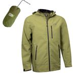 Men's Packable Travel Rain Jacket | The Ultimate All-Round Rain Coat for Men with Secret Pockets