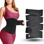 VIVNITS Slim Belt for Women Belly Fat Elastic Waist Shaper for Weight and Flat Belly Tummy Reduction Belt for After Delivery Slimming Tummy Fat Waist Shape Wear and Hips Trainer Slim Stomach (3 Meter)