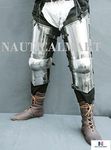 SCA Combat Leg Armor, Plate Legs, cuisses with poleyns