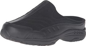 Easy Spirit Women's Traveltime Slip-on,New All Black Leather,US 5.5 W, Black Leather, 4 UK