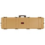 NUPROL Extra Large Wheeled Hard Case (Cubic PnP Foam); Tan