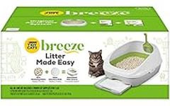 Hot Litter Boxes Tidy Cats Cat Litter, Breeze, Litter Box Kit System, 1 Kit, New